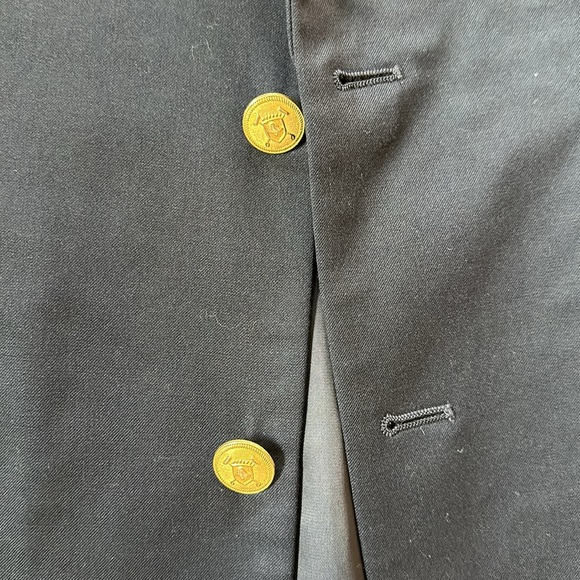 Chaps Navy Blazer — 42L - Picture 2 of 7